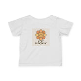 Cute Infant Tee with Inspirational Flower Design